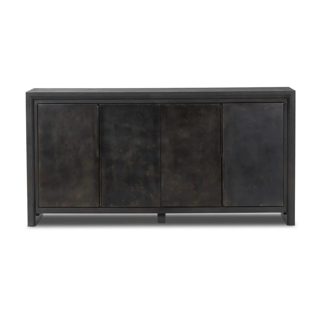 Arlington 4 Door Sideboard - Espresso Oak Veneer - Image 3