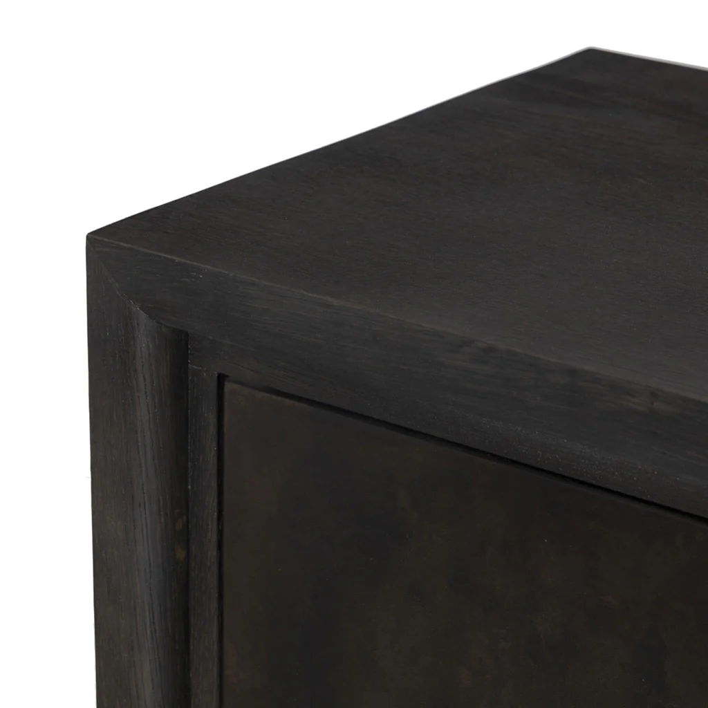 Arlington 4 Door Sideboard - Espresso Oak Veneer - Image 8