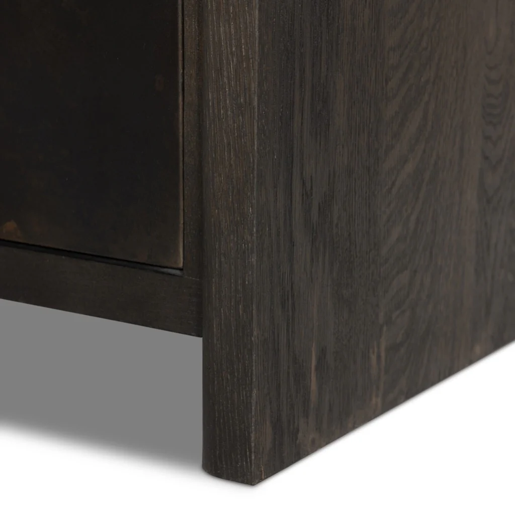 Arlington 4 Door Sideboard - Espresso Oak Veneer - Image 9