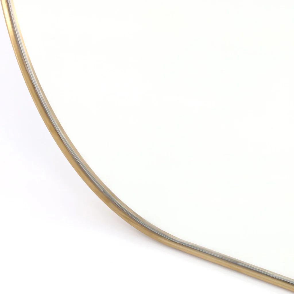 Bellvue Square Mirror - Polished Brass - Image 4