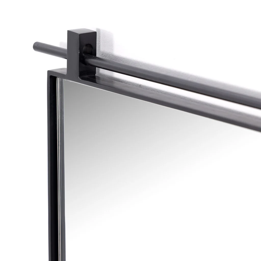 Chico Small Wall Mirror - Antique Iron - Image 5