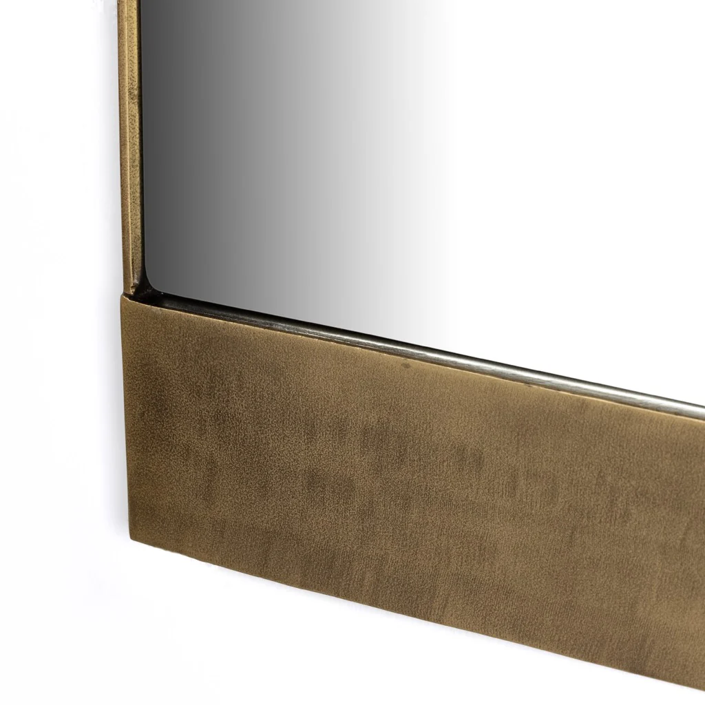 Chico Wall Mirror - Antique Brass - Image 5