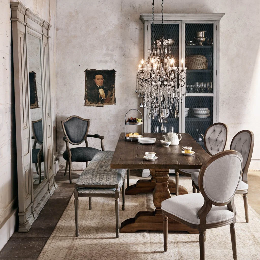 Durham Dining Table - Bleached Oak - Image 4