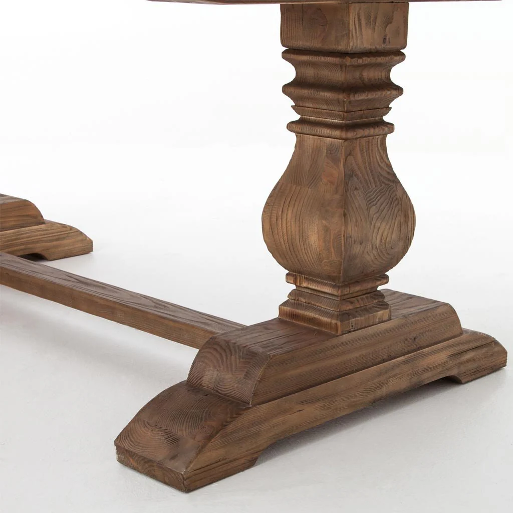 Durham Dining Table - Bleached Oak - Image 9