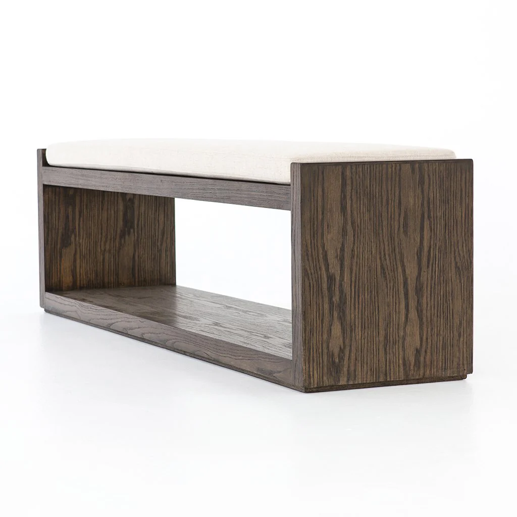 Edmon Bench - Savile Flax - Image 3