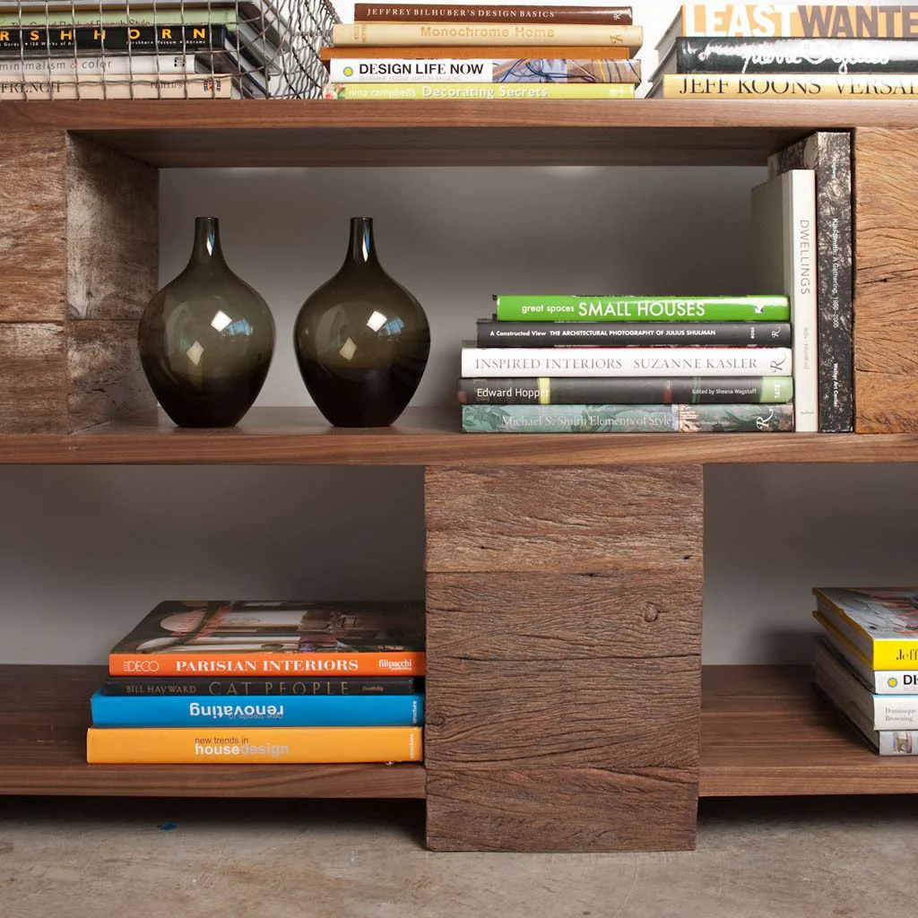 Ginger Console Table - Natural Walnut - Image 4