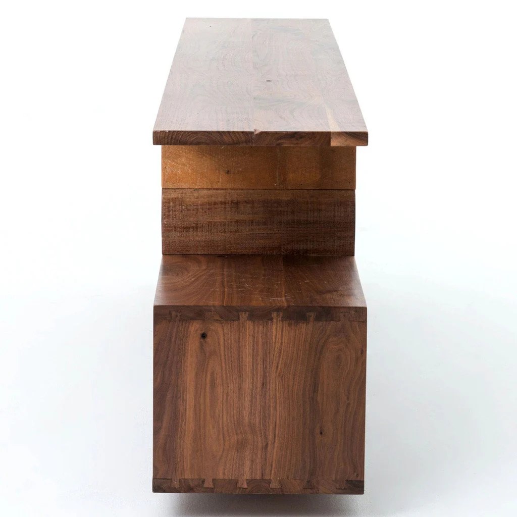 Ginger Console Table - Natural Walnut - Image 7