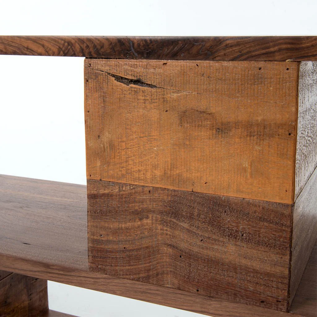 Ginger Console Table - Natural Walnut - Image 8