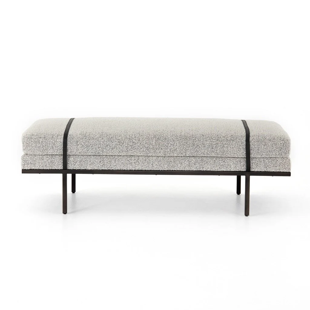 Harris Accent Bench - Knoll Domino - Image 3
