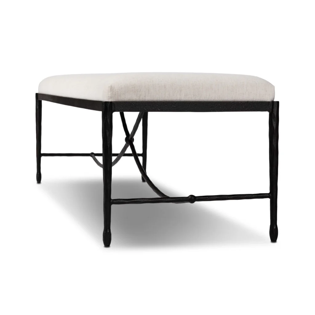 Jade Accent Bench - Crypton Nomad Snow - Image 3