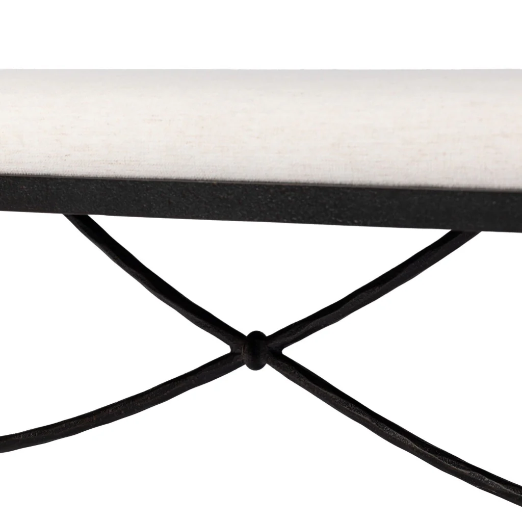 Jade Accent Bench - Crypton Nomad Snow - Image 6