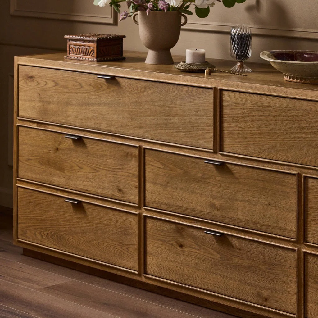 Kodo 8 Drawer Dresser - Light Brown Oak - Image 12