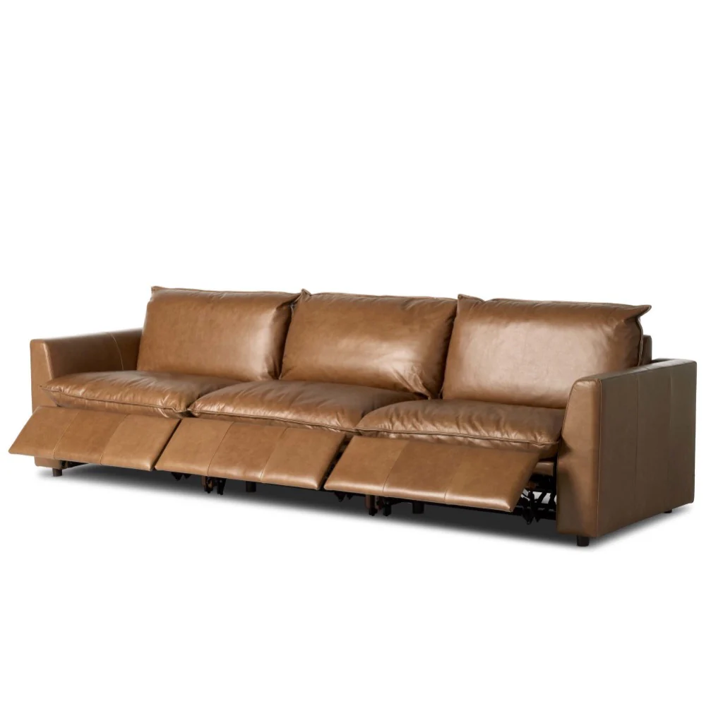 Kosa Power Recliner 3Pc Sectional - Sonoma Chestnut - Image 4