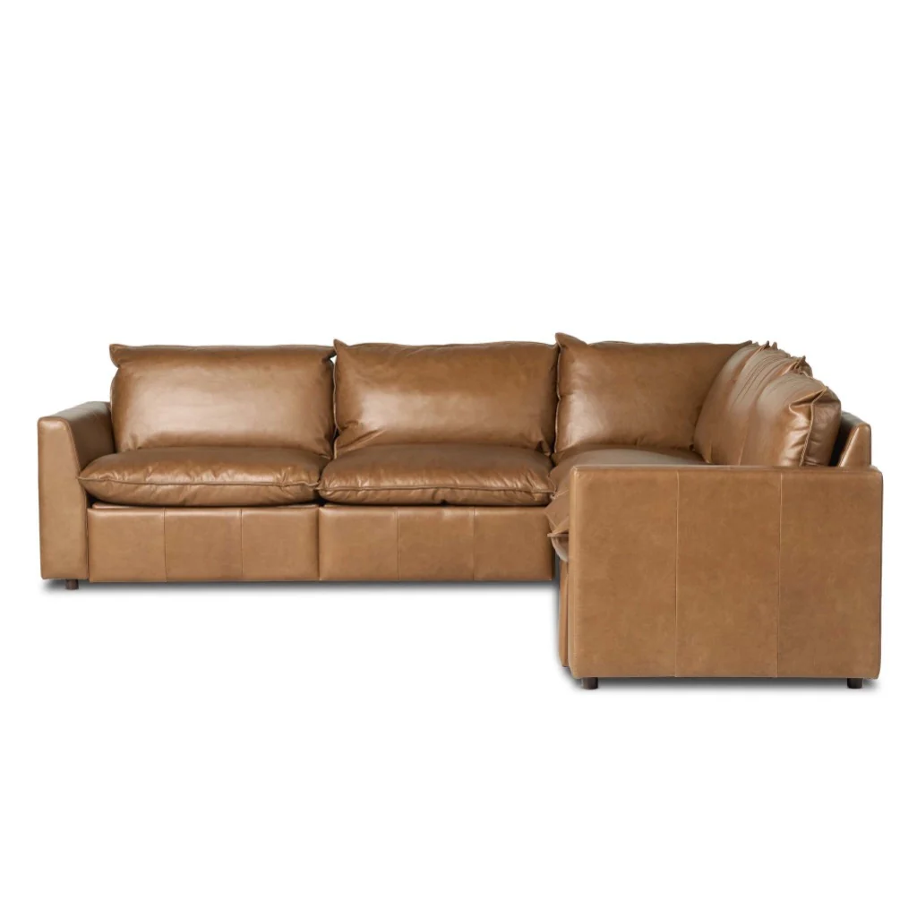 Kosa Power Recliner 5Pc Sectional - Sonoma Chestnut - Image 3