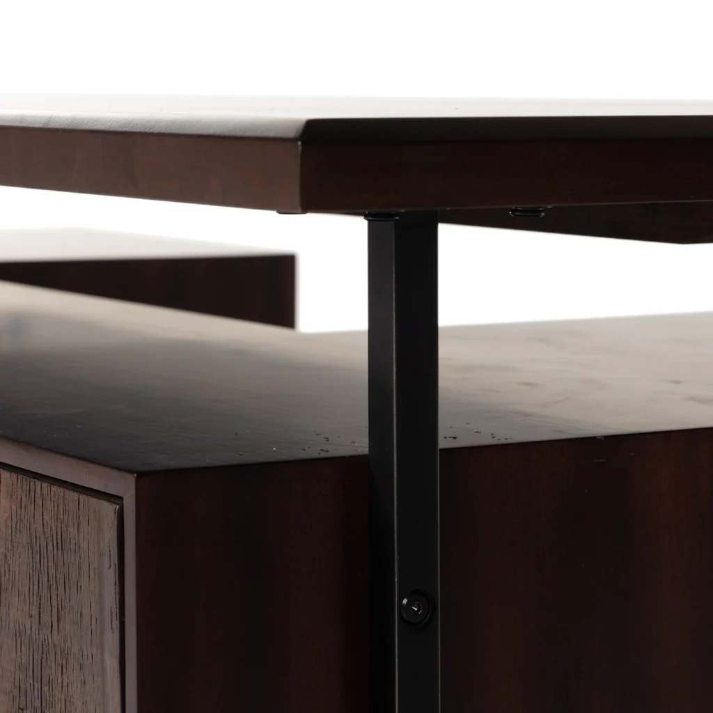 Lauren Desk - Warm Brown Acacia - Image 14
