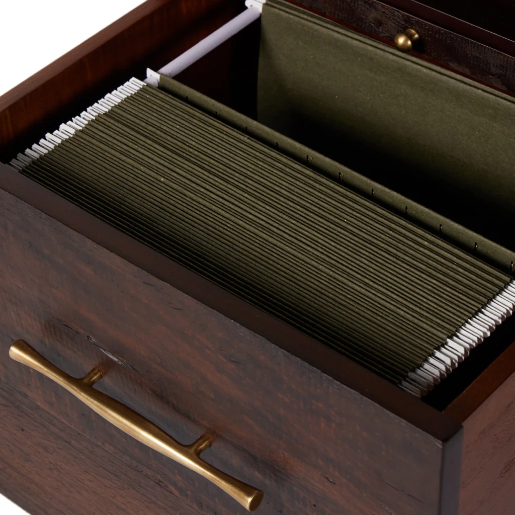 Lauren Desk - Warm Brown Acacia - Image 17