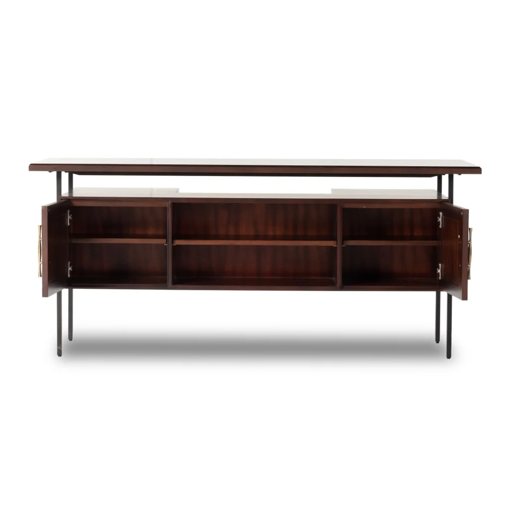 Lauren Desk - Warm Brown Acacia - Image 8