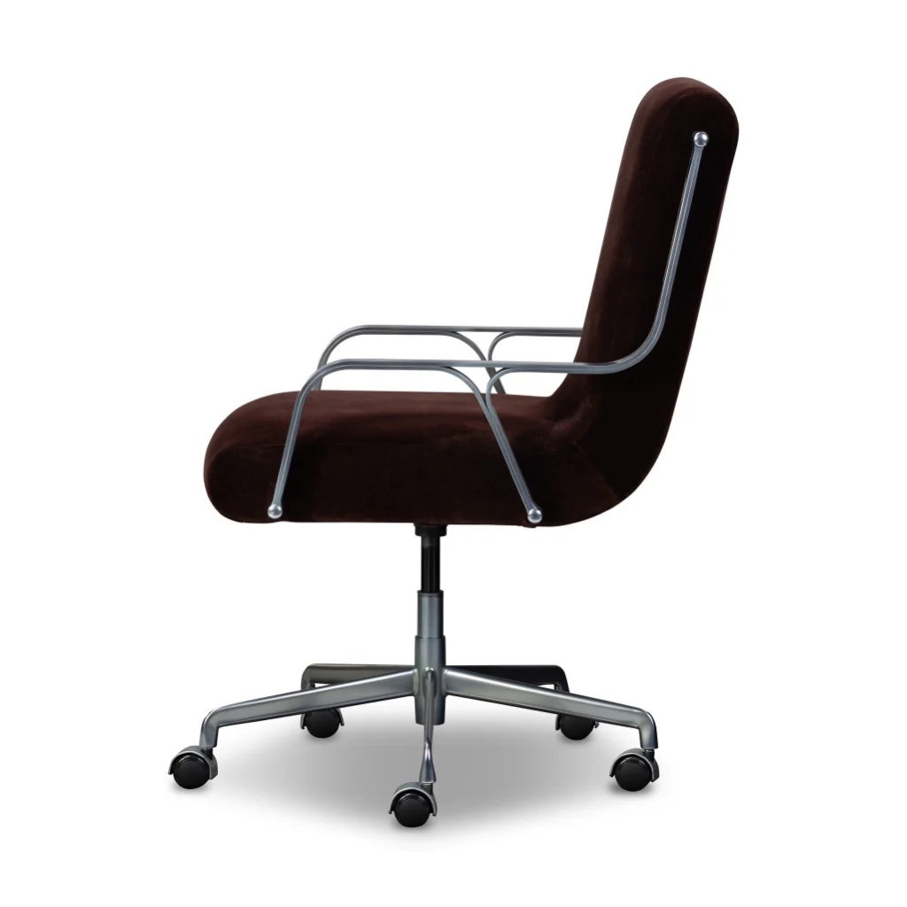 Lou Desk Chair - Surrey Plum - Image 3