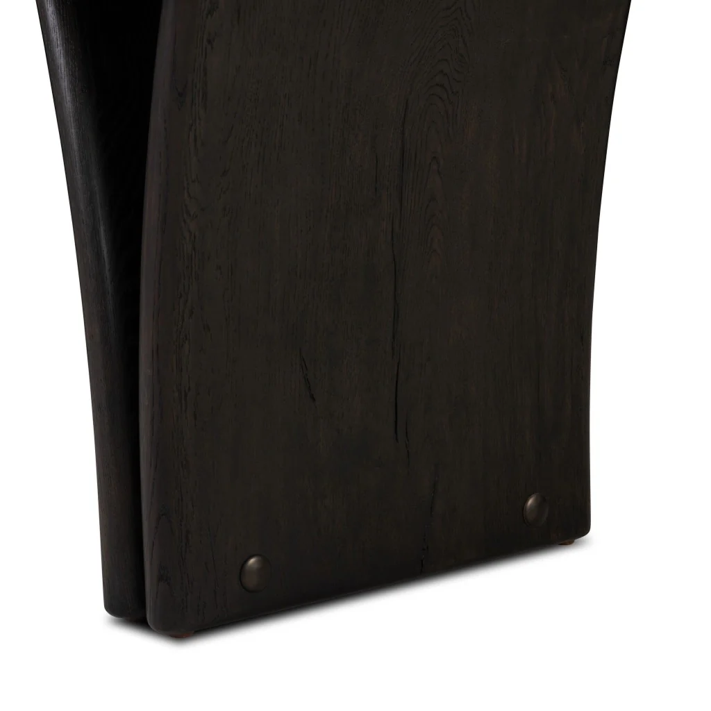 Marcon Dining Table - Dark Espresso Reclaimed French Oak - Image 5