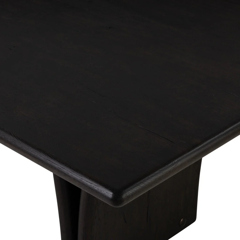 Marcon Dining Table - Dark Espresso Reclaimed French Oak - Image 6