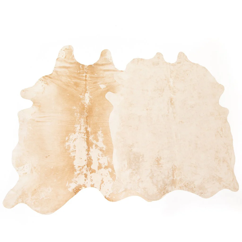 Harland Modern Cowhide Rug - Natural Brown - Image 7