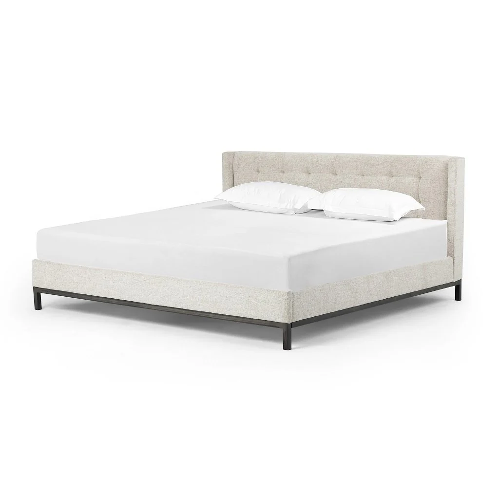 Newhall Bed - Plushtone Linen - Image 11