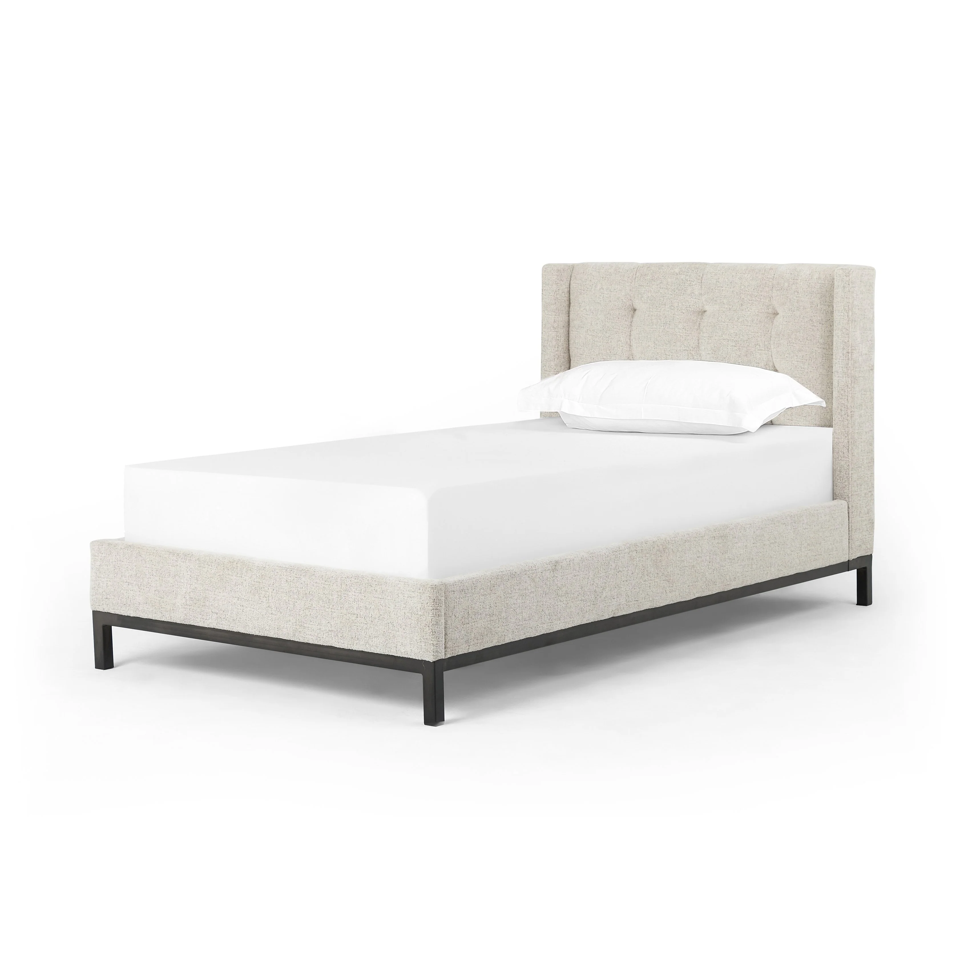 Newhall Bed - Plushtone Linen - Image 12