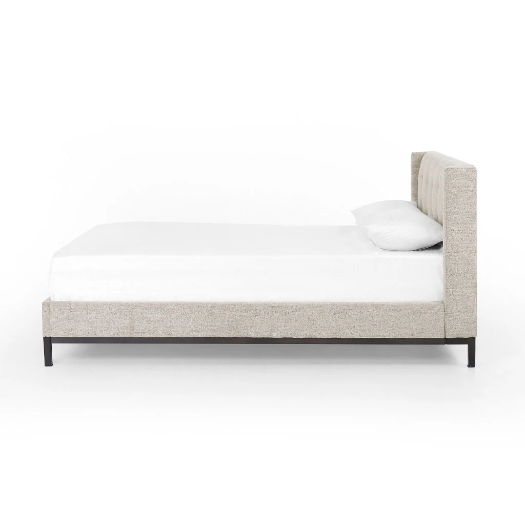 Newhall Bed - Plushtone Linen - Image 3
