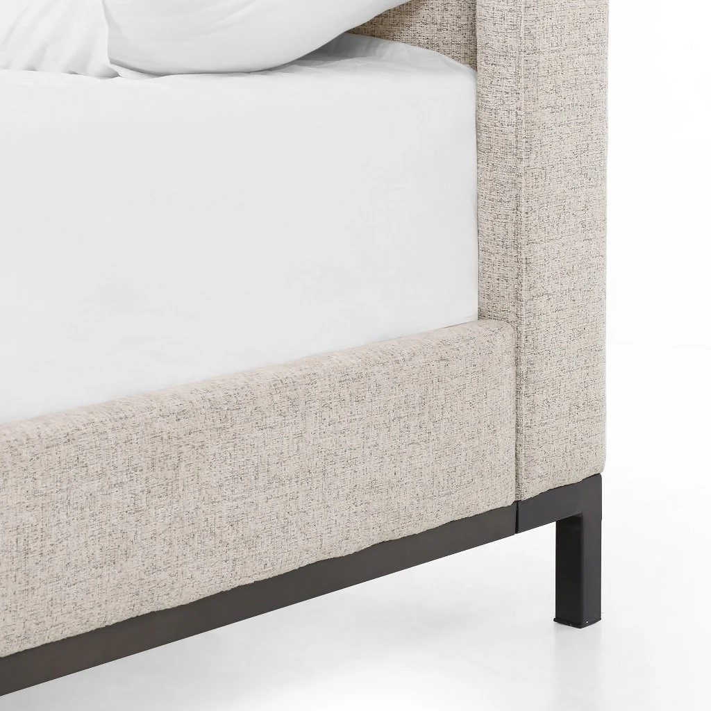 Newhall Bed - Plushtone Linen - Image 9