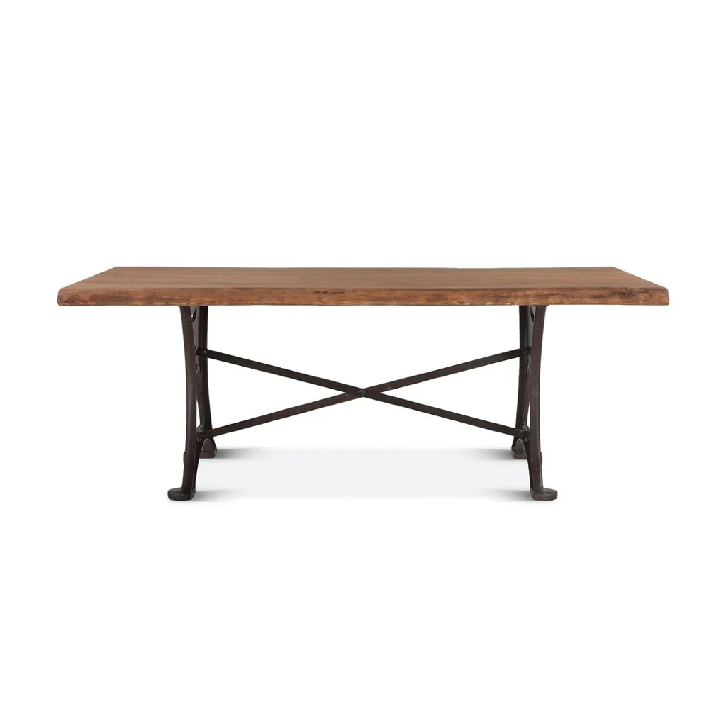 Organic Forge Dining Table - Raw Walnut - Image 4