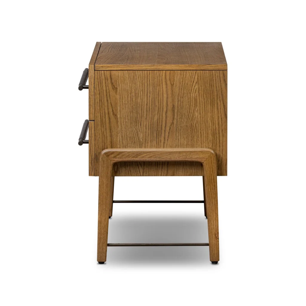 Rosedale Nightstand - Amber Oak Veneer - Image 6