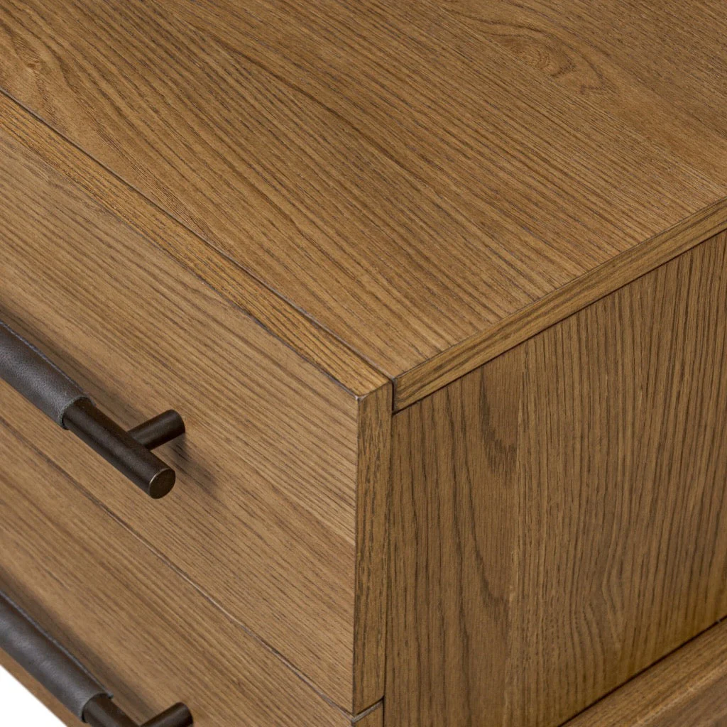 Rosedale Nightstand - Amber Oak Veneer - Image 9