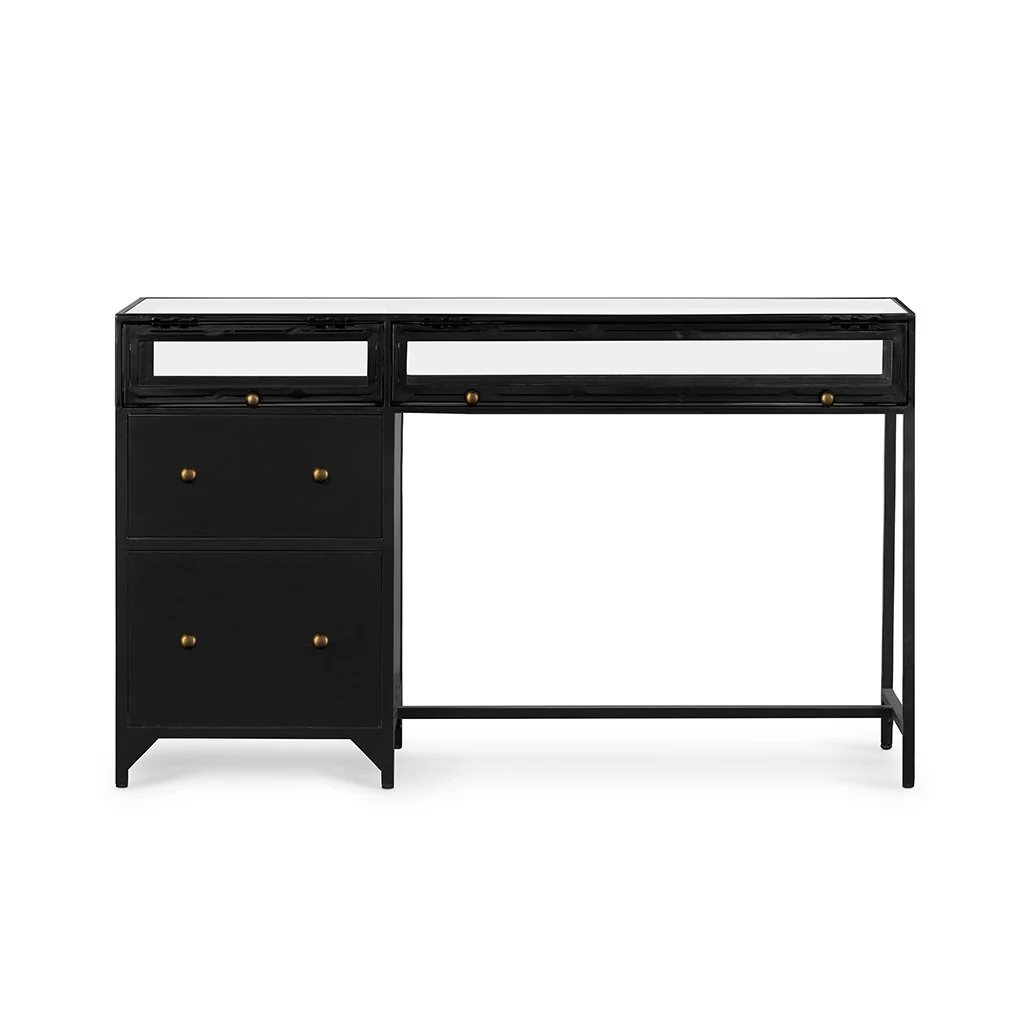 Shadow Box Desk - Black - Image 4