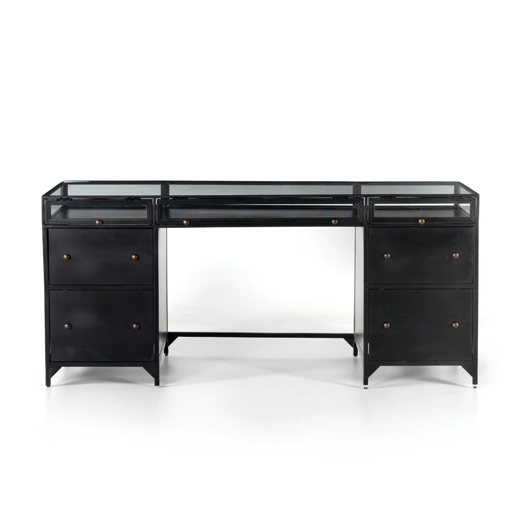Shadow Box Executive Desk - Image 4