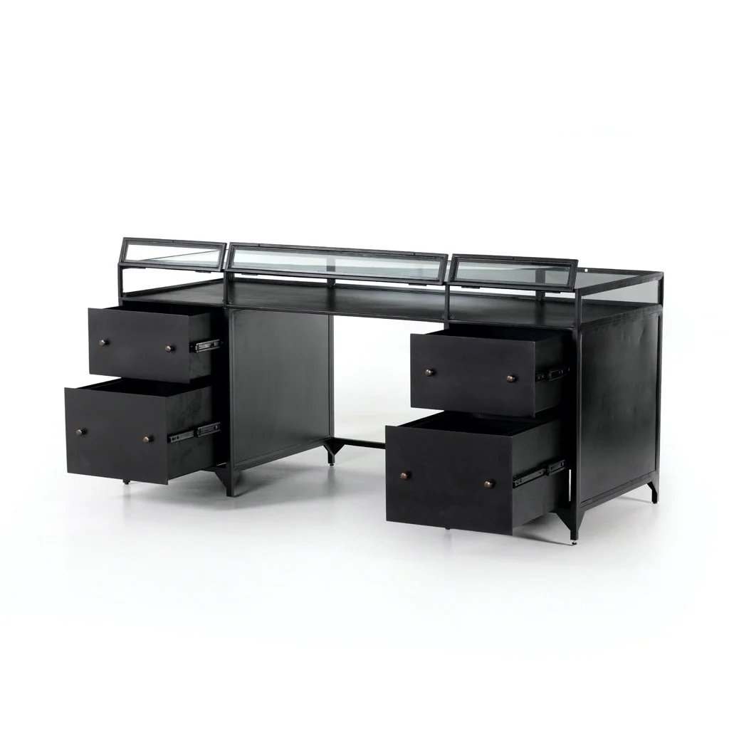 Shadow Box Executive Desk - Image 5