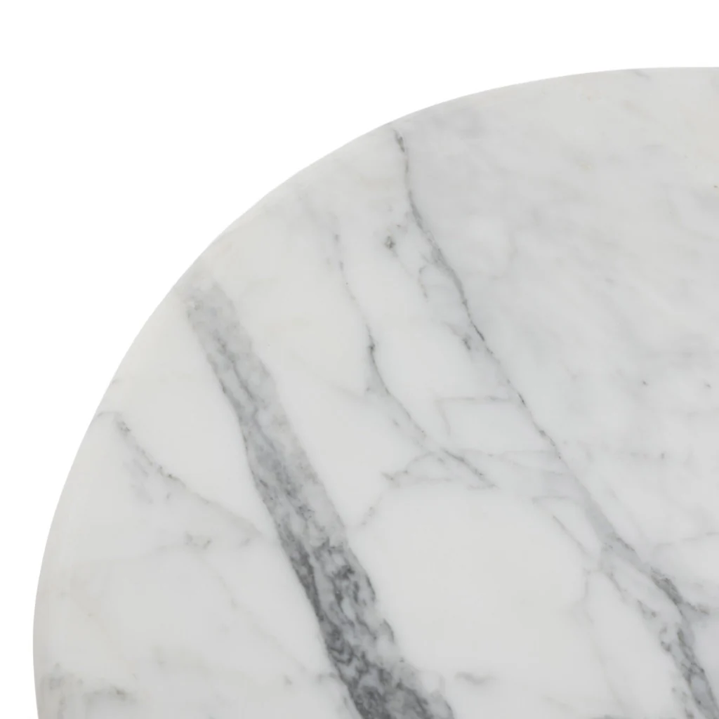 Stuart End Table - White Calacatta Marble - Image 7