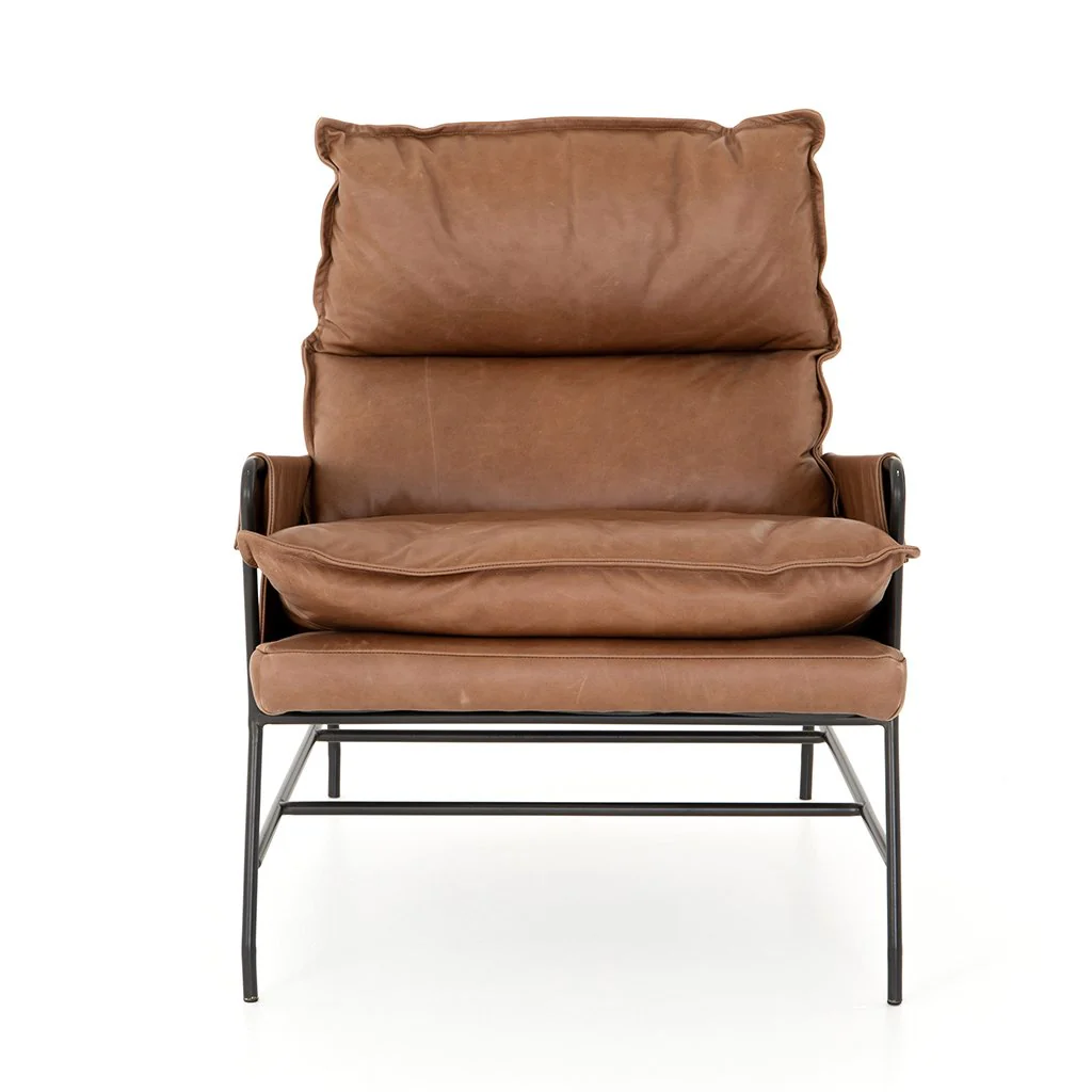 Taryn Chair - Chaps Saddle Leather - Image 3