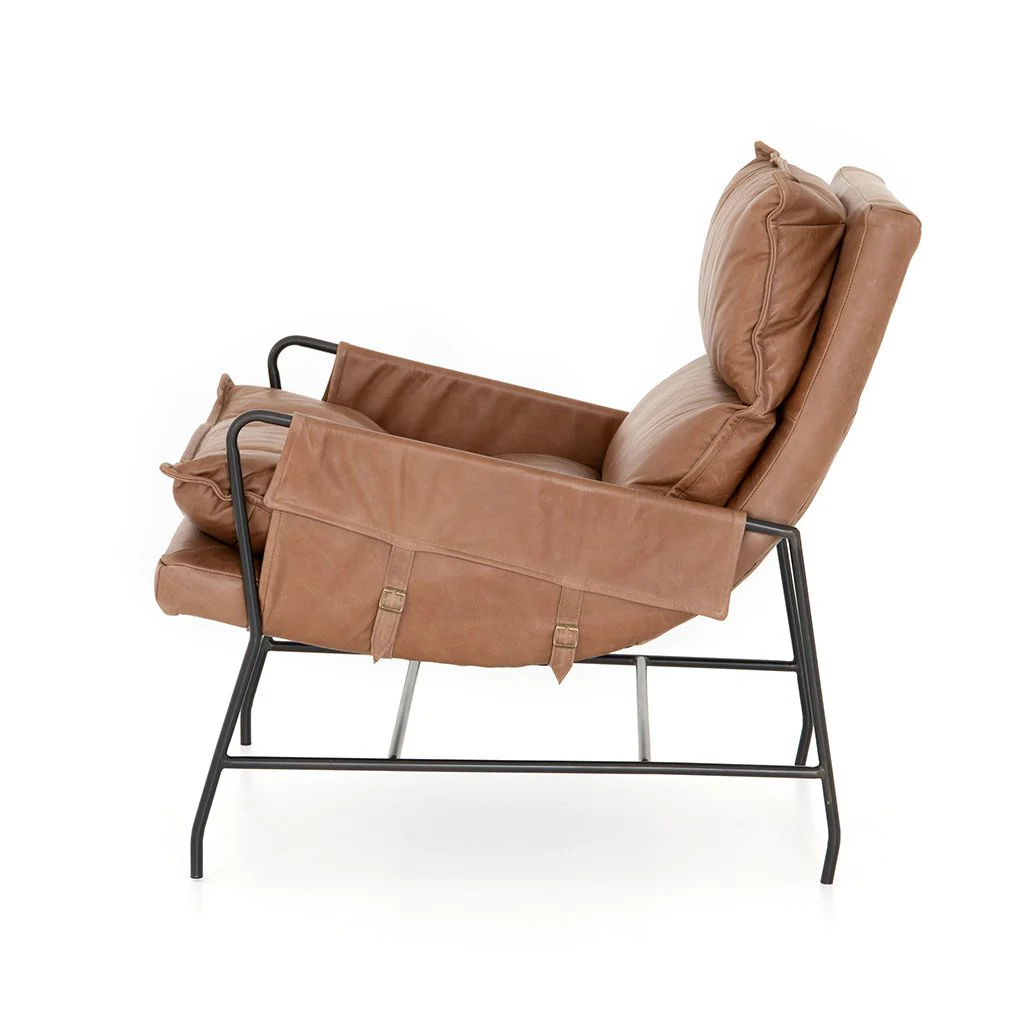 Taryn Chair - Chaps Saddle Leather - Image 4