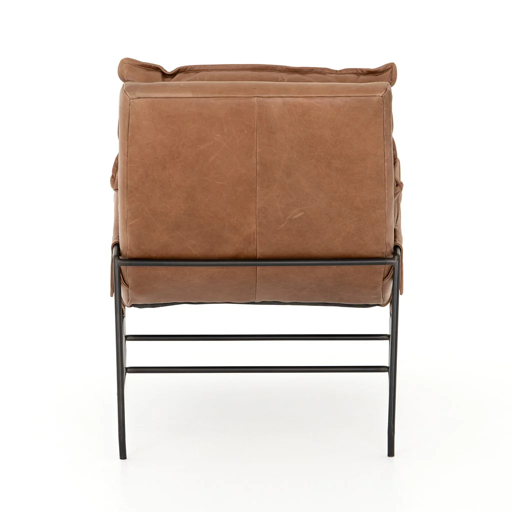 Taryn Chair - Chaps Saddle Leather - Image 5