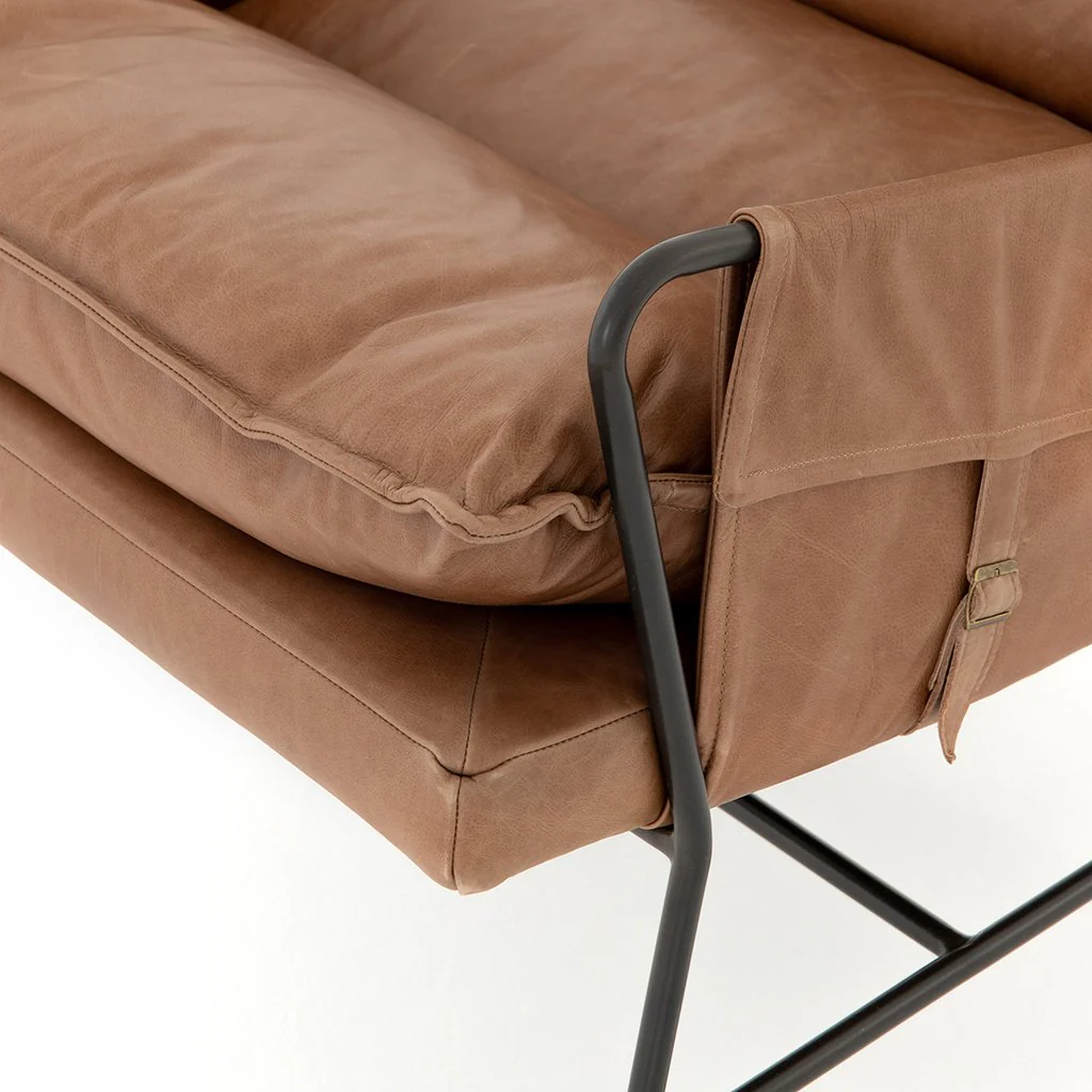 Taryn Chair - Chaps Saddle Leather - Image 8