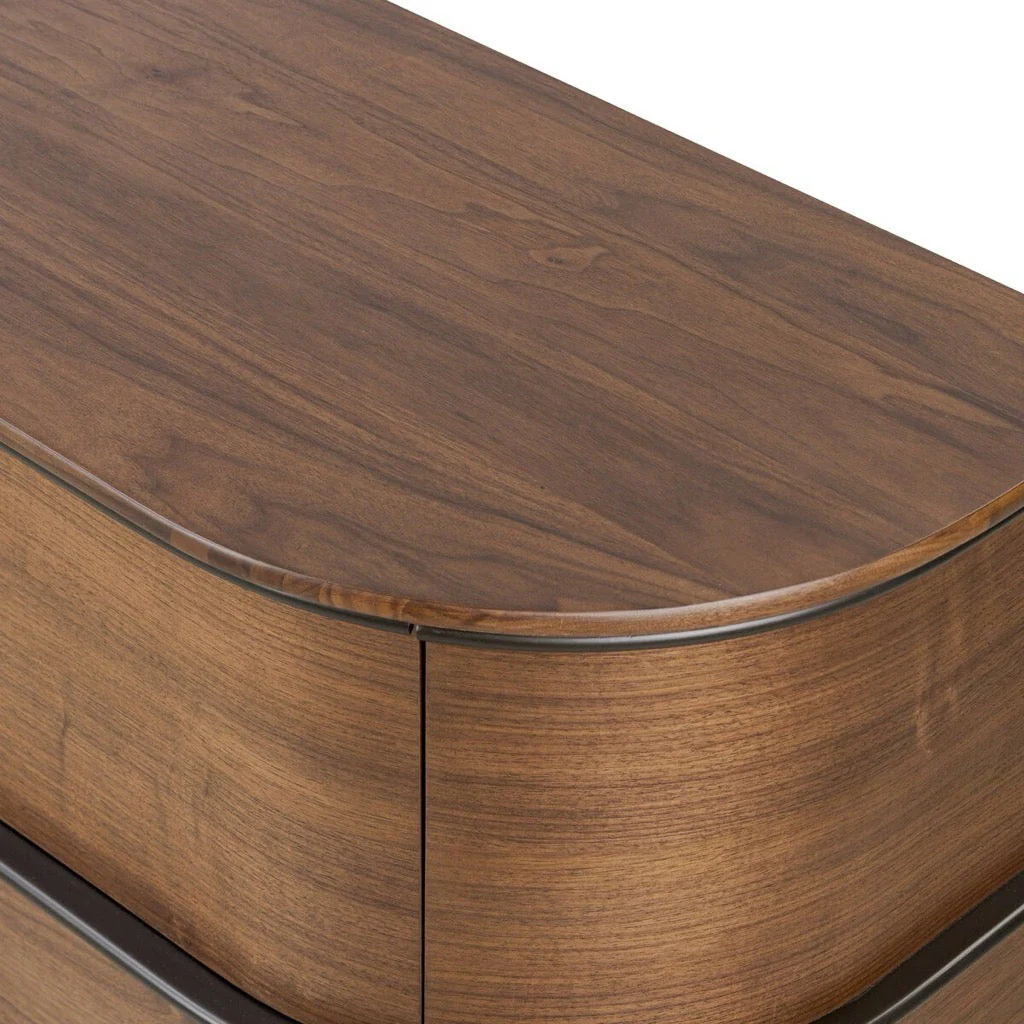 Theo Sideboard - Dark Brown Walnut Veneer - Image 13