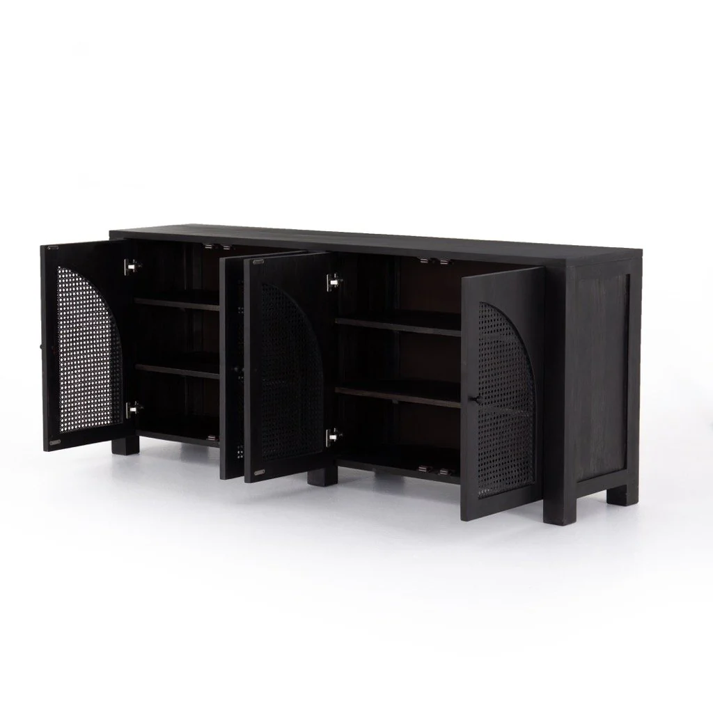 Tilda Sideboard - Black Wash Mango - Image 6