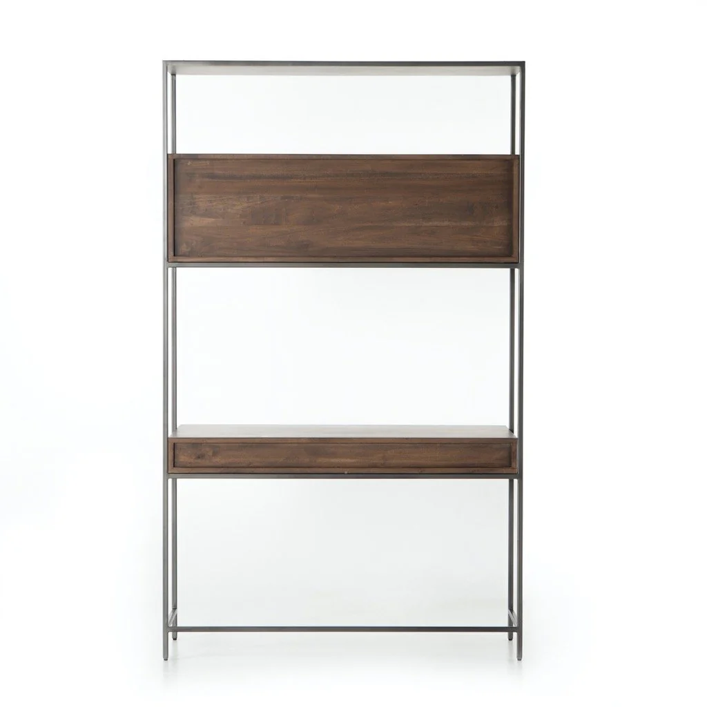 Trey Modular Wall Desk - Auburn Poplar - Image 5