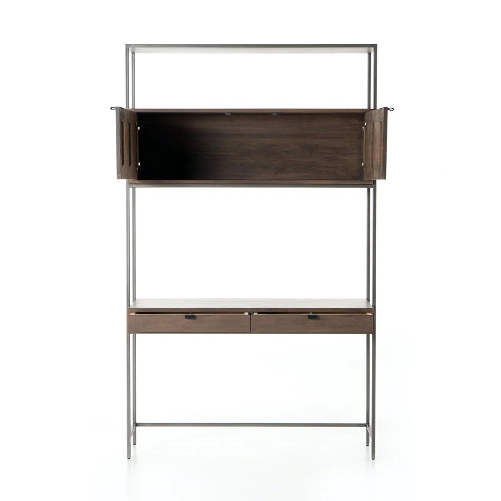 Trey Modular Wall Desk - Auburn Poplar - Image 6