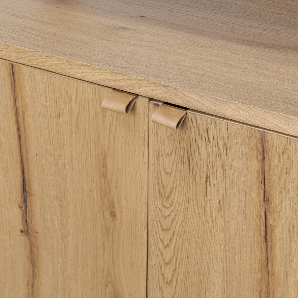 Tula Bookcase - Worn Oak Veneer - Image 11