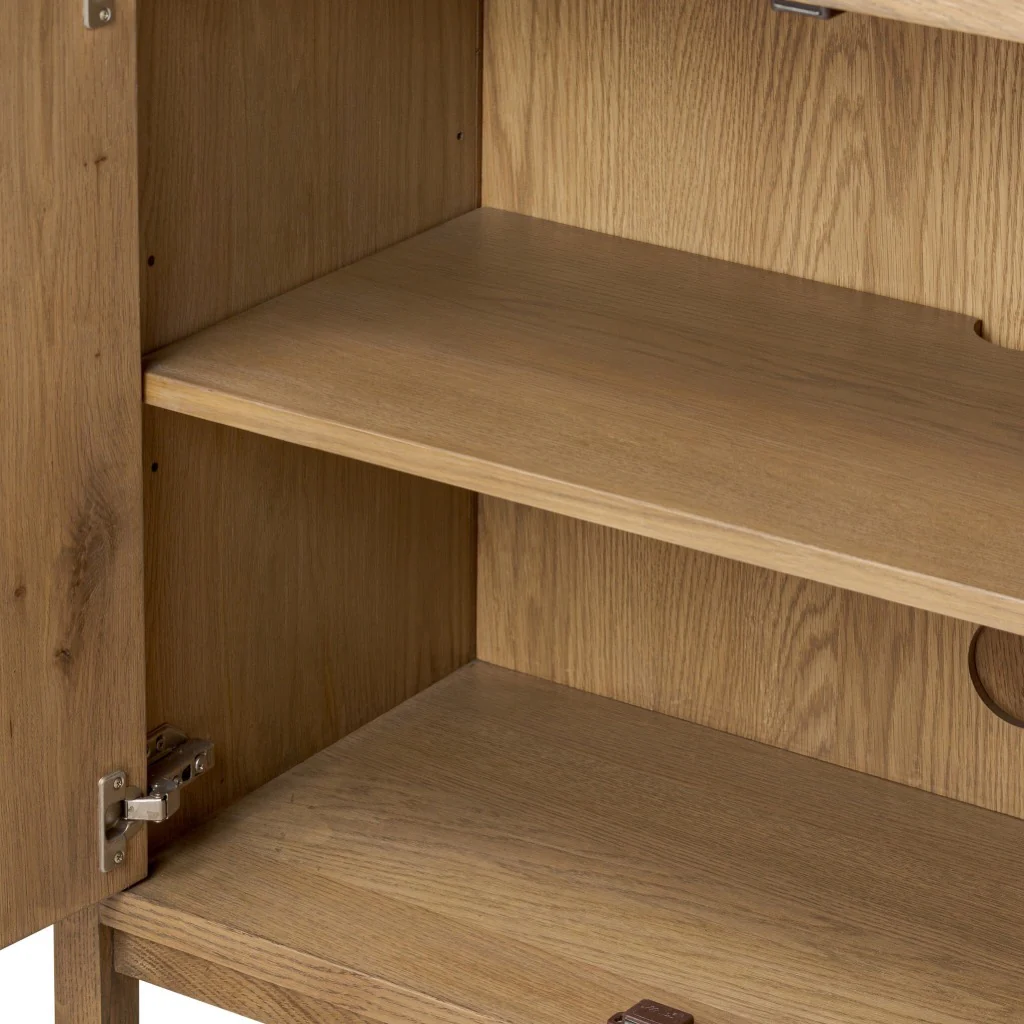 Tula Bookcase - Worn Oak Veneer - Image 9