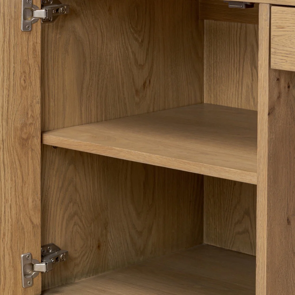 Tula Executive Desk - Worn Oak Veneer - Image 12