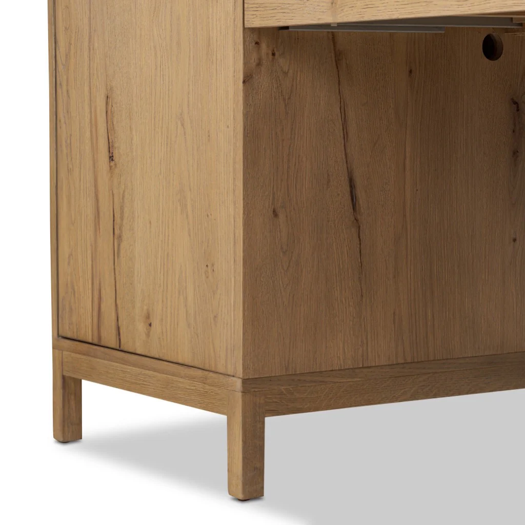 Tula Executive Desk - Worn Oak Veneer - Image 13