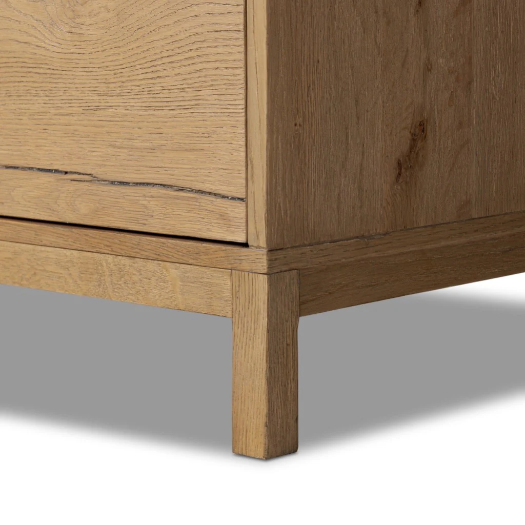 Tula Executive Desk - Worn Oak Veneer - Image 14