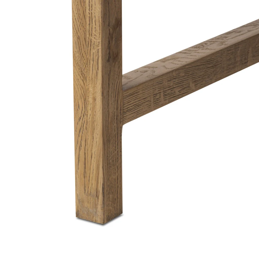 Tula Writing Desk - Worn Oak Veneer - Image 11